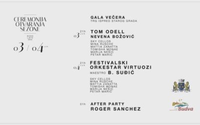 Tom Odell and Roger Sanchez are Opening Summer Season in Budva